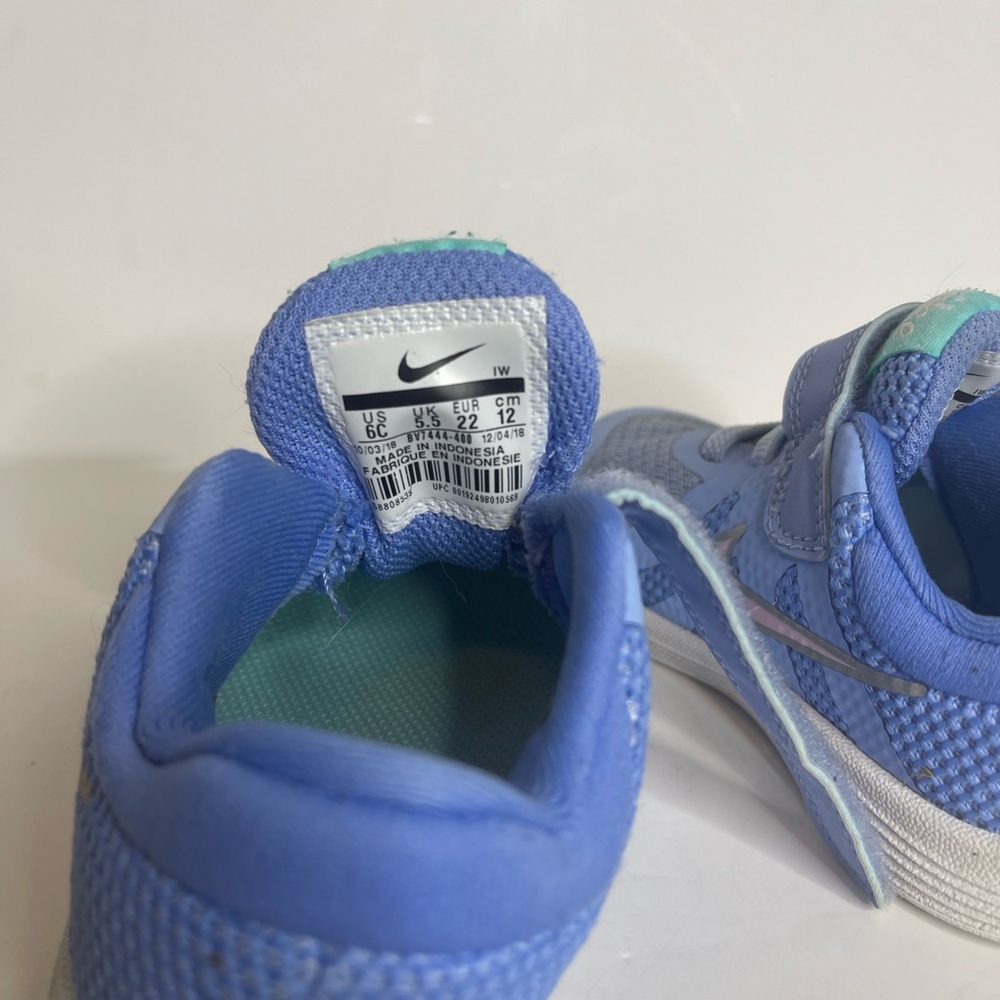 Nike Kids Blue Sneakers - Picture 4 of 5
